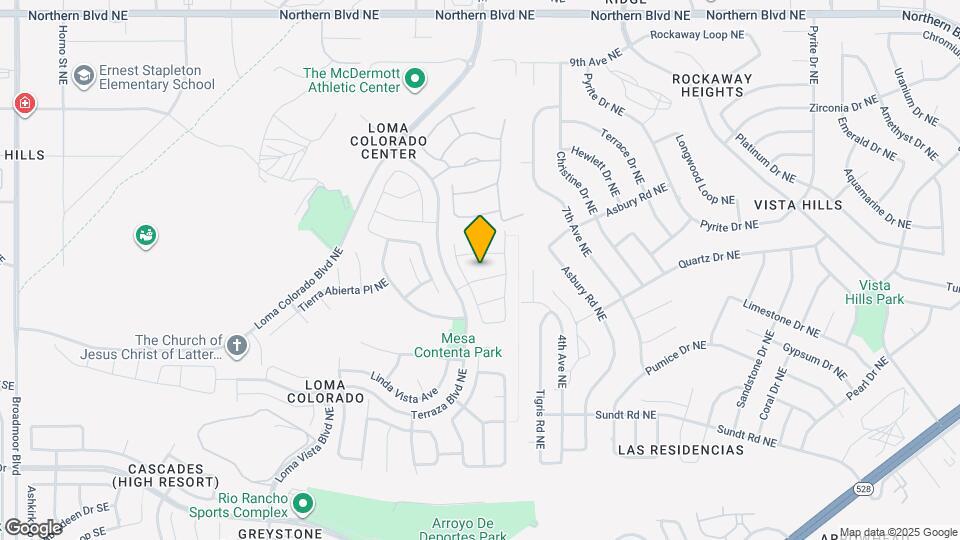 4016 Loma Alta Ave NE Map and Location Details