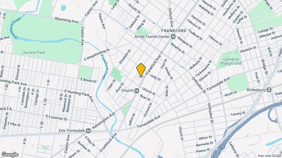 4328 Frankford Ave Map and Location Details