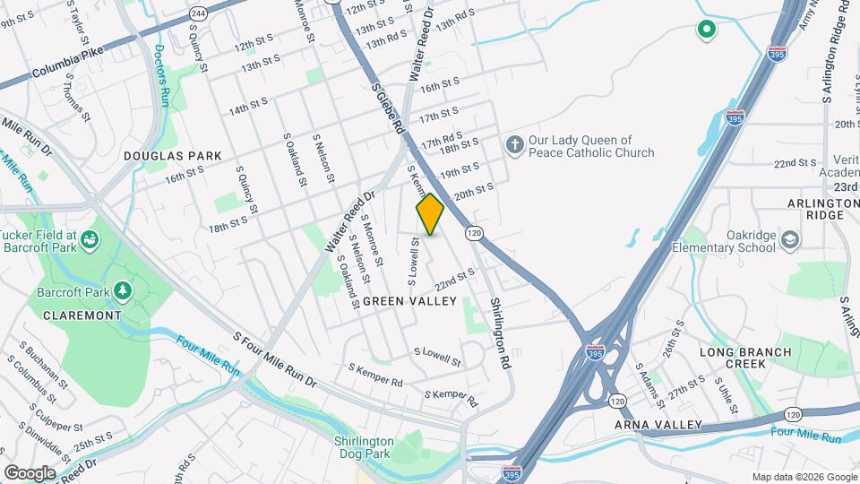 2015 S Lincoln St Map and Location Details