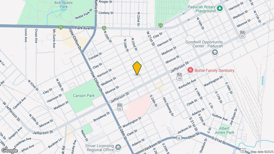 2429 Monroe St Map and Location Details