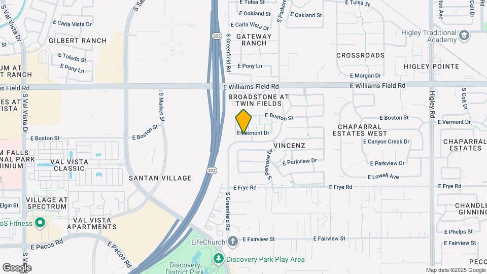 2467 E Vermont Dr Mapa y Detalles de la Ubicación