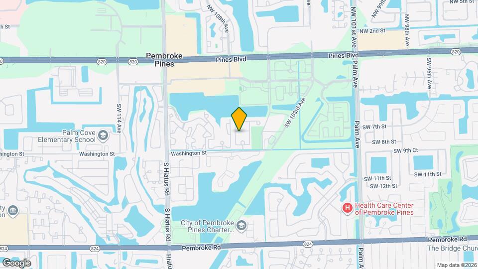 721 SW 107th Ave Map and Location Details