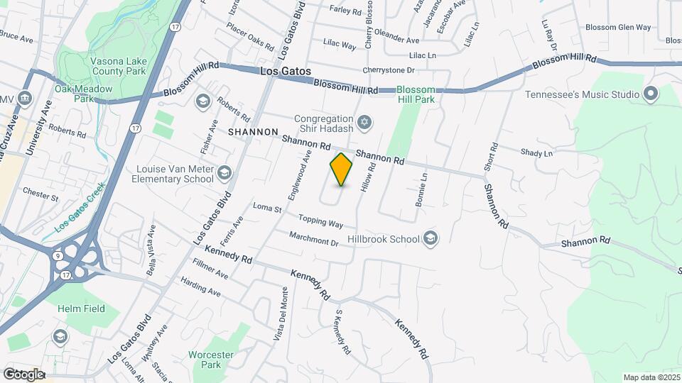 16395 E La Chiquita Ave Map and Location Details