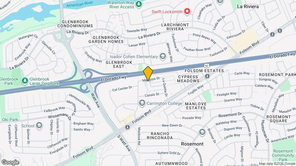 9004 El Cajon Way Map and Location Details