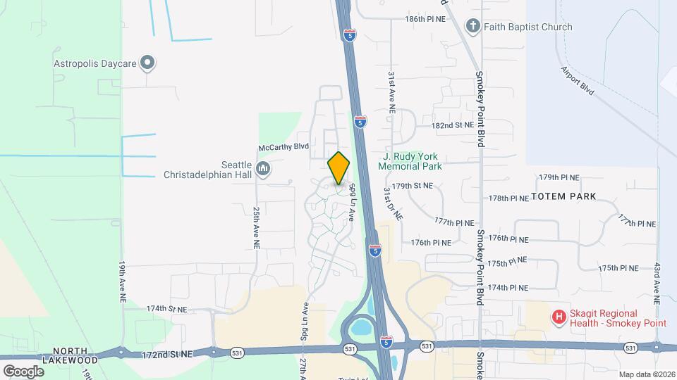 17902 29th Ave NE Map and Location Details