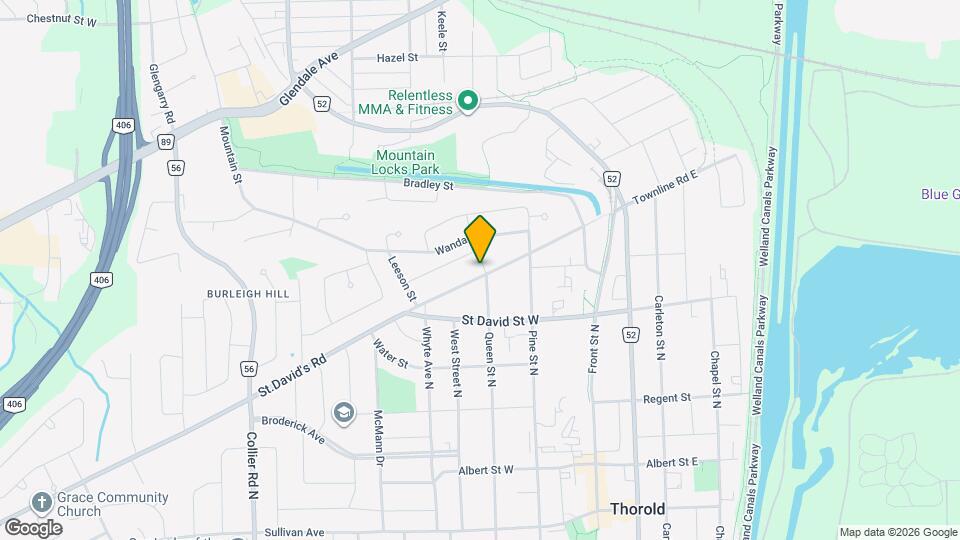 86 Townline Rd W Map and Location Details