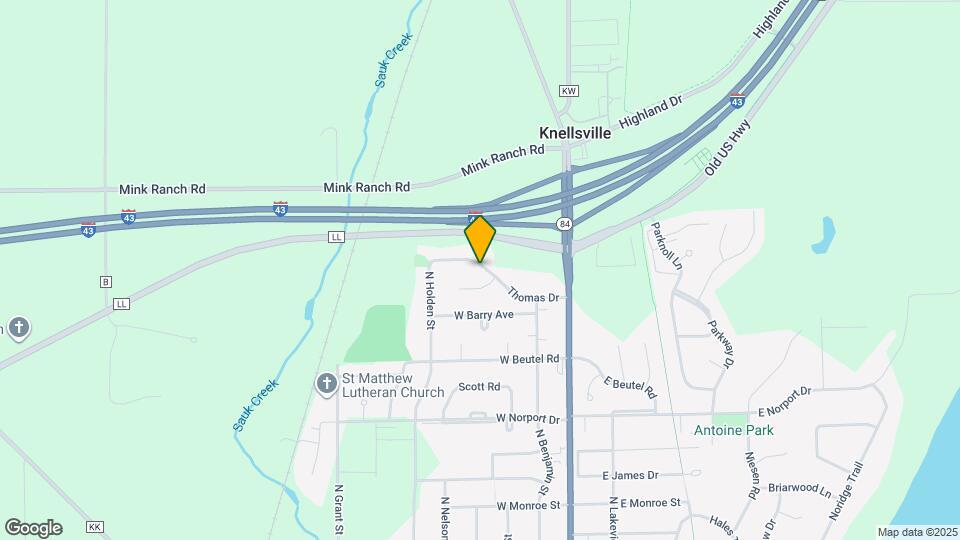 303 Thomas Dr Mapa y Detalles de la Ubicación