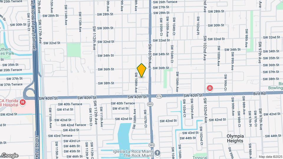 3776 SW 107th Ct Map and Location Details