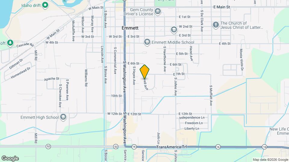 816 S Wardwell Ave Map and Location Details