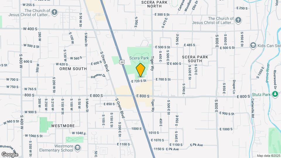 333 E 720 S St Map and Location Details
