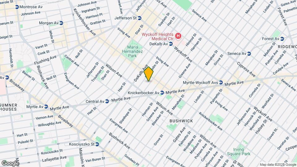 185 Stanhope St Map and Location Details