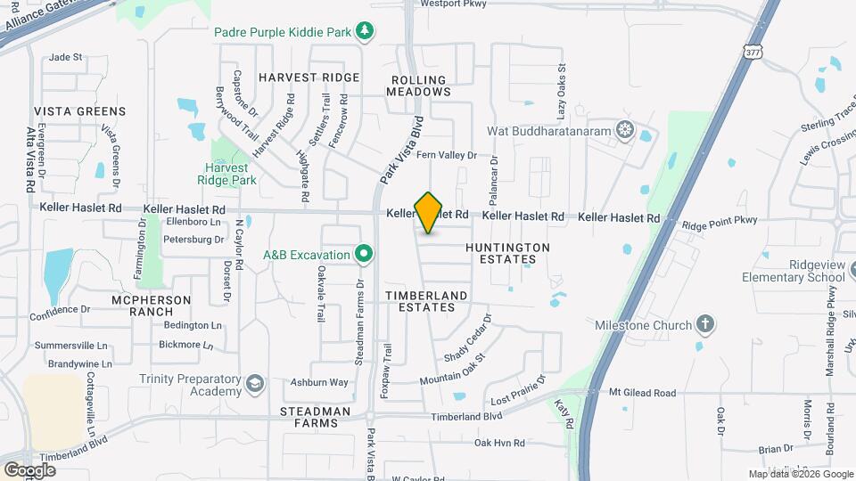4509 Willow Rock Ln Map and Location Details