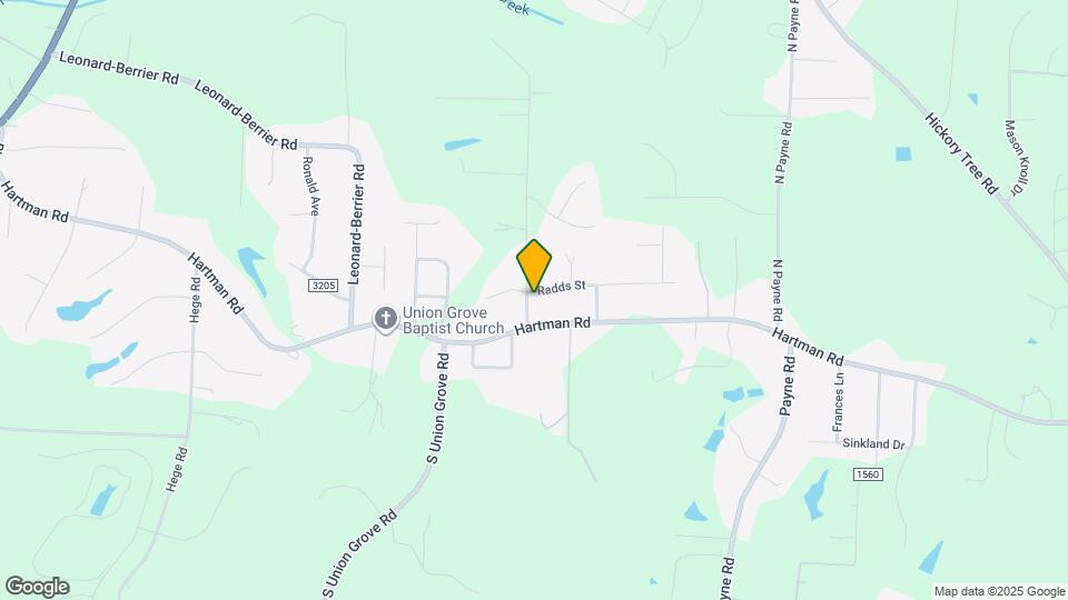 6100 Radds St Mapa y Detalles de la Ubicación