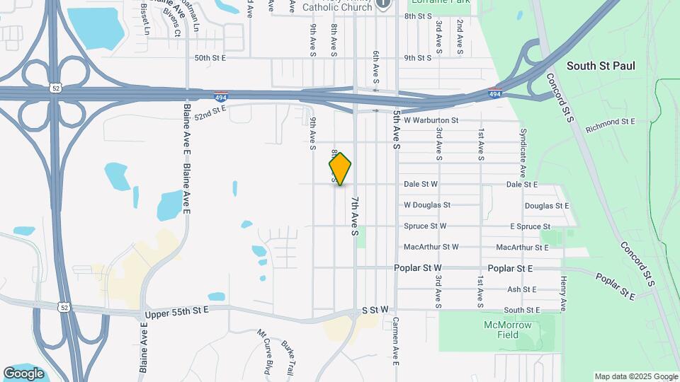 1205 8th Ave S Map and Location Details