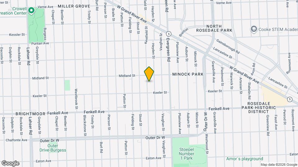 15466 Kentfield St Map and Location Details