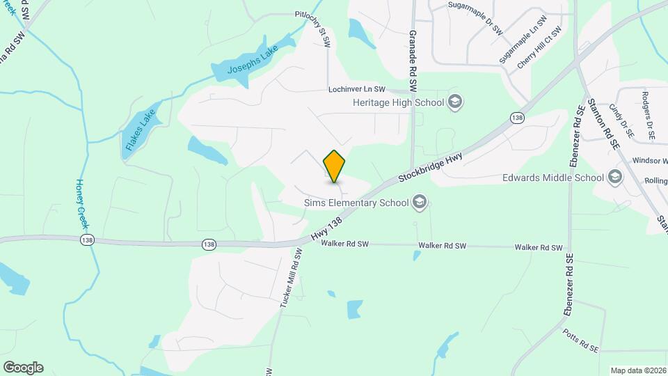 2508 Oak Creek Ln Mapa y Detalles de la Ubicación