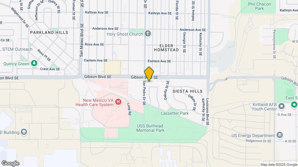 1310 San Pedro Dr SE Map and Location Details