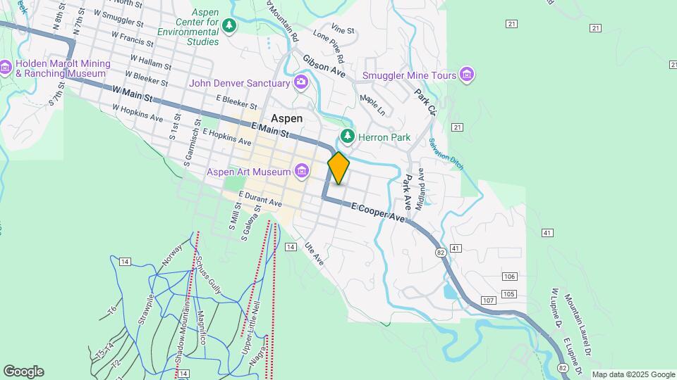 835 E Hyman Ave, Unit C Mapa y Detalles de la Ubicación