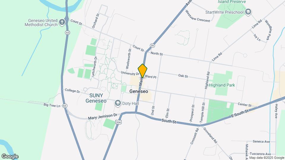 41 Main St, Unit #2 - Second Floor Map and Location Details