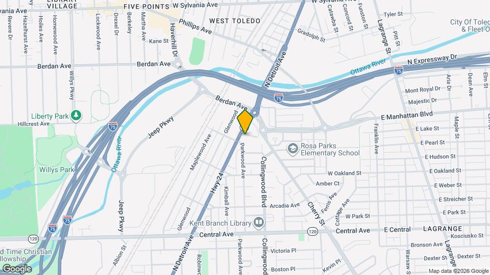 535 Winfield Rd Map and Location Details