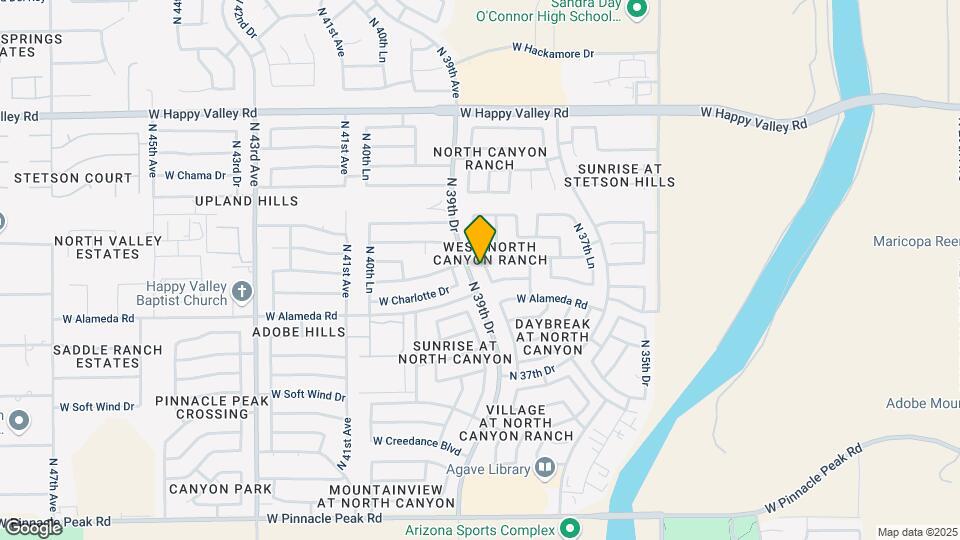 24226 N 39th Ave Map and Location Details