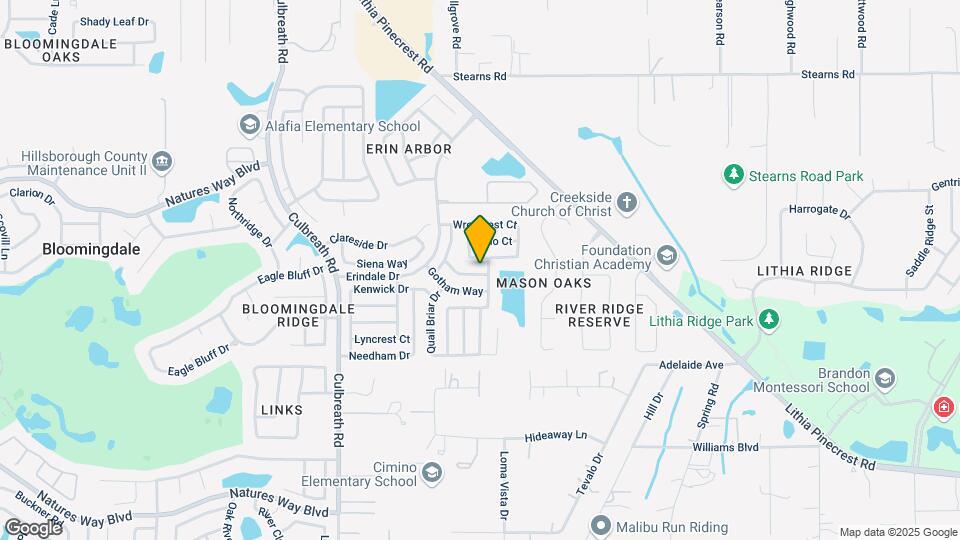 2518 Mendocino Way Map and Location Details