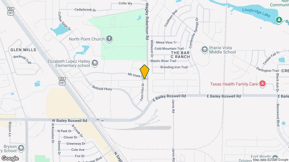 1536 Twin Frks Dr Map and Location Details