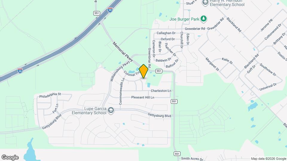 496 Oak Hills Ln Map and Location Details