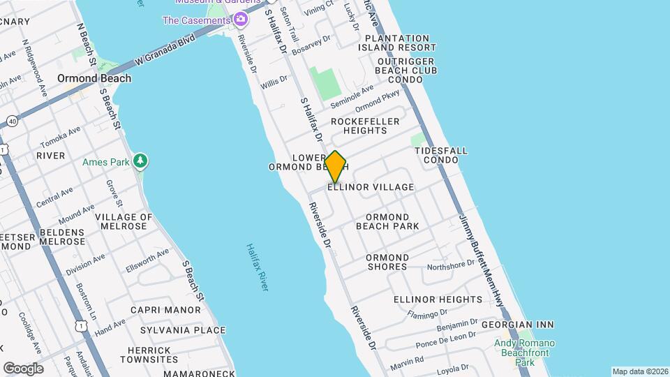 374 S Halifax Dr Map and Location Details