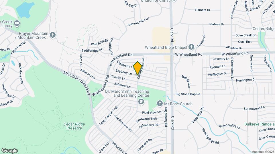7302 Bayberry Ln Map and Location Details