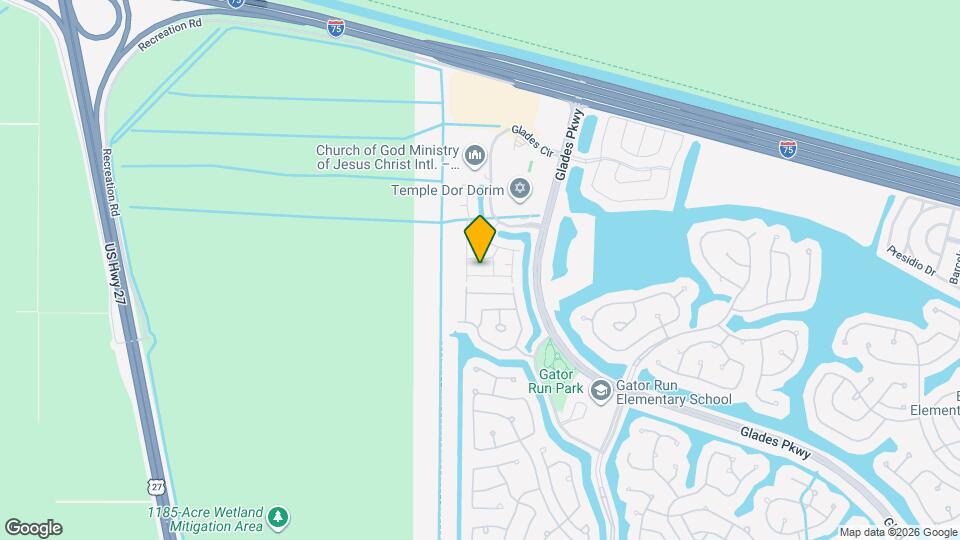 2167 Hacienda Terrace Map and Location Details