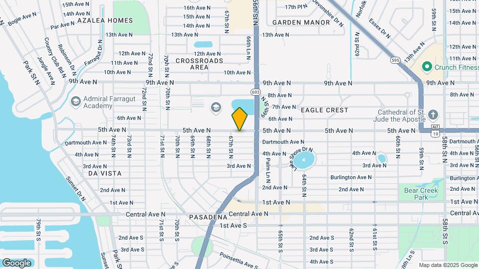 6658 5th Ave N Map and Location Details