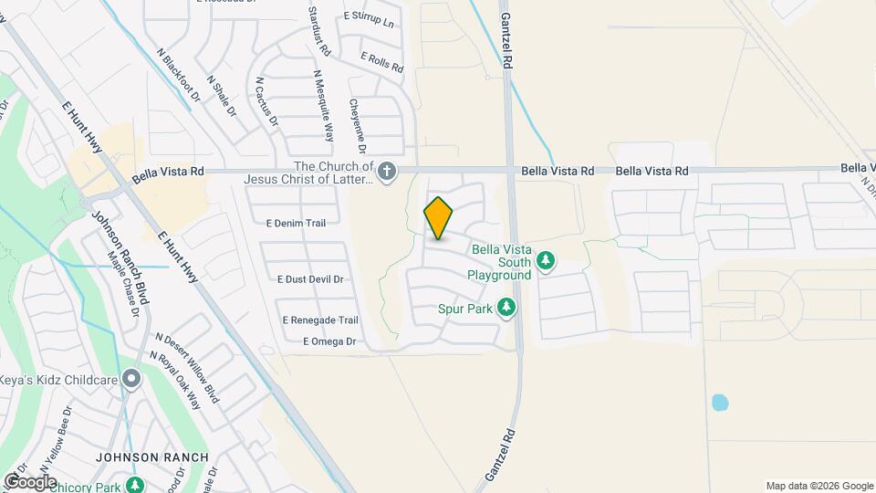 1746 E Desert Moon Trail Mapa y Detalles de la Ubicación