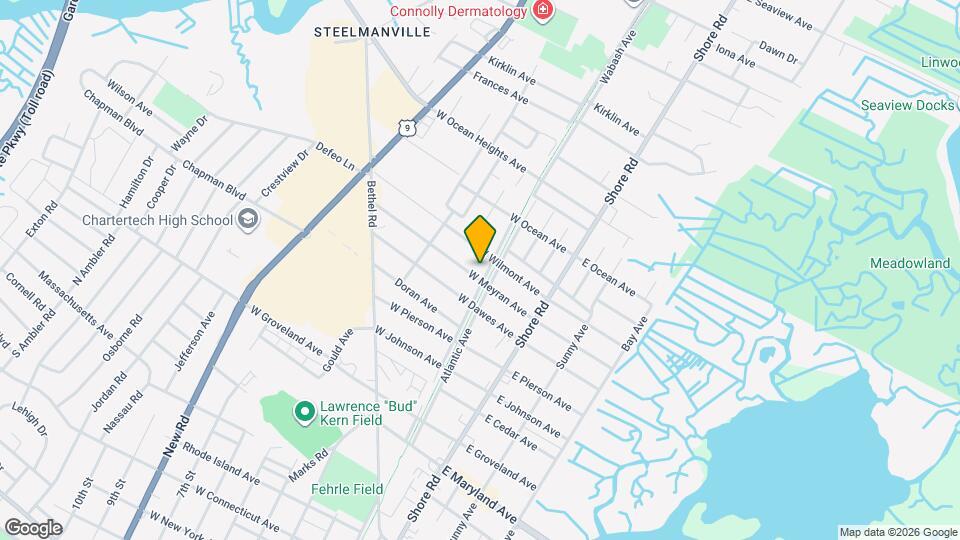 101 W Meyran Ave Map and Location Details