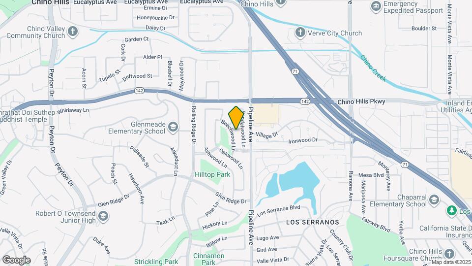 15041 Beechwood Ln Map and Location Details