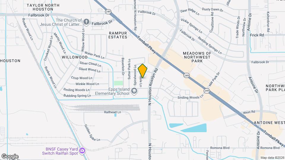 9422 Pinole Ln Map and Location Details