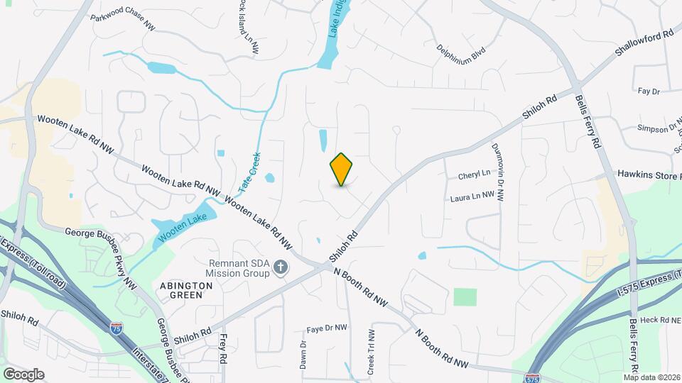 4271 Edgewater Dr NW Map and Location Details