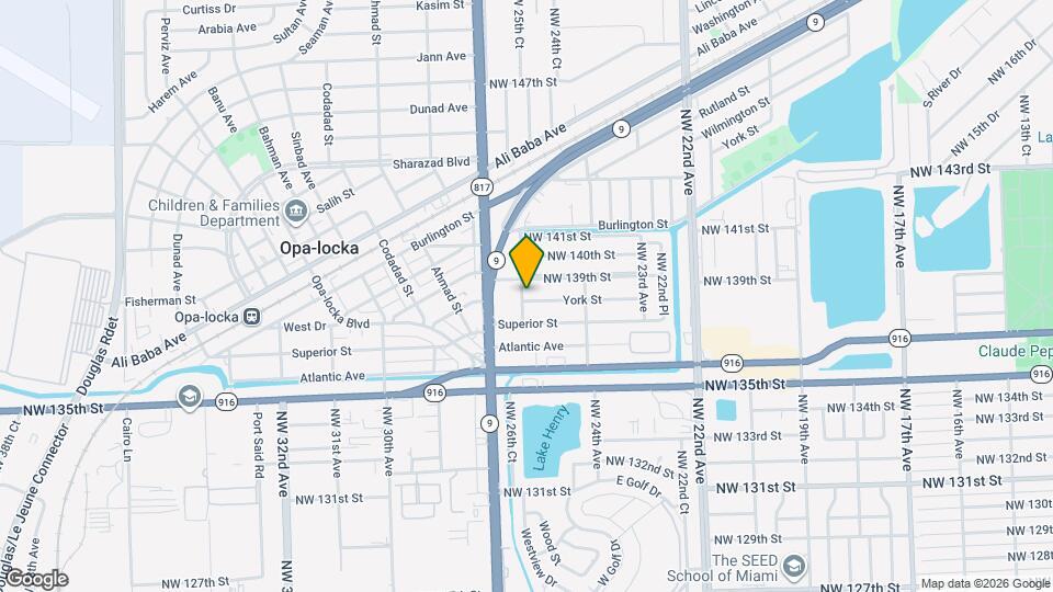 13865 NW 26th Ave, Unit # 3 Mapa y Detalles de la Ubicación