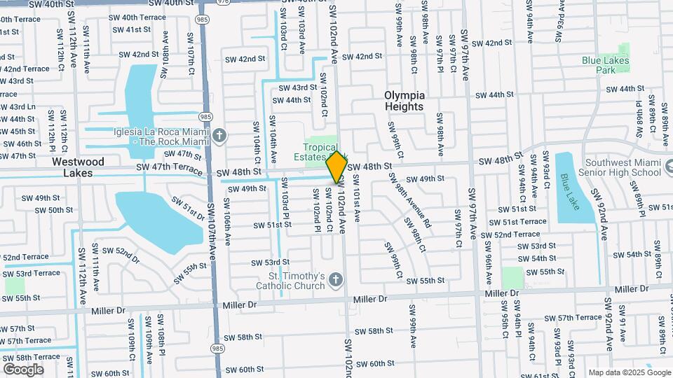 4902 SW 102nd Ave Map and Location Details