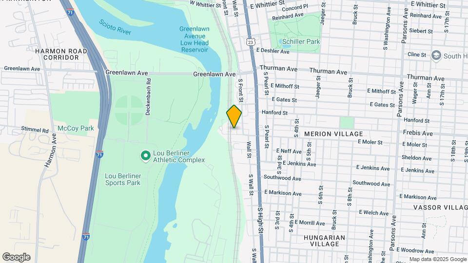 74 W Moler St, Unit E Map and Location Details