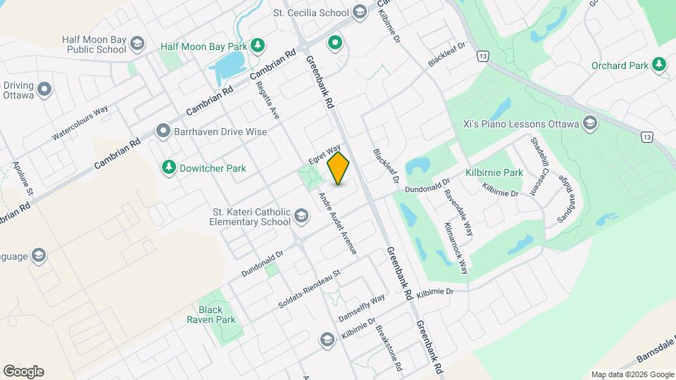 466 Meadowhawk Cres Map and Location Details