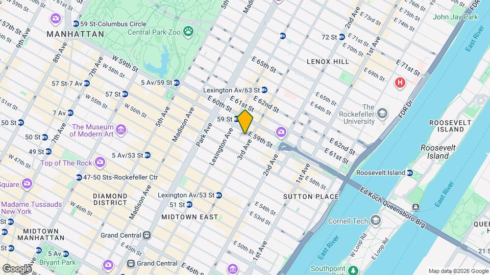 980 3rd Ave Map and Location Details