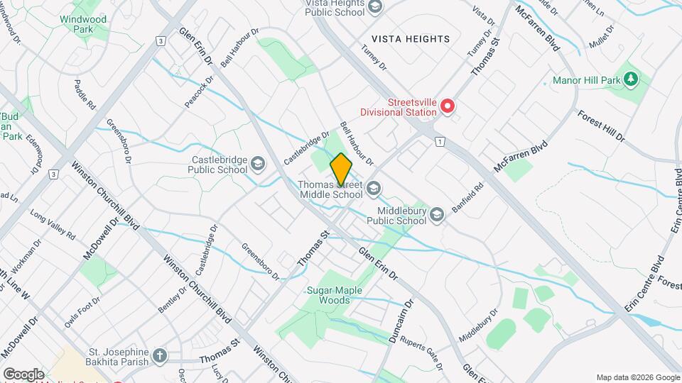 2665 Thomas St Map and Location Details