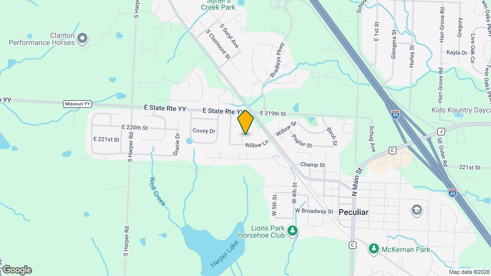704 Meadow Ct Map and Location Details