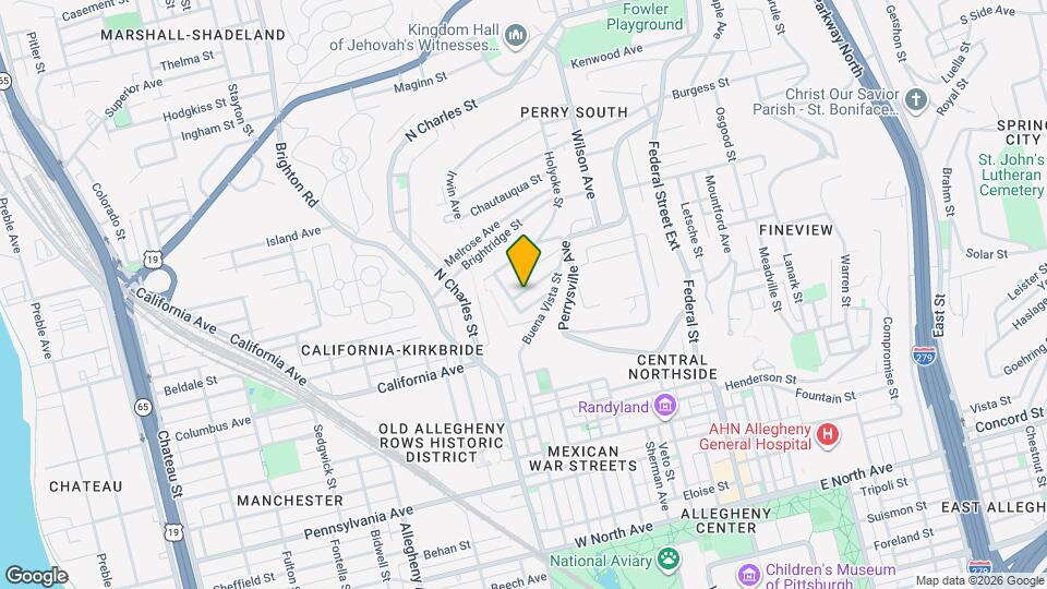 553 Norman St Mapa y Detalles de la Ubicación