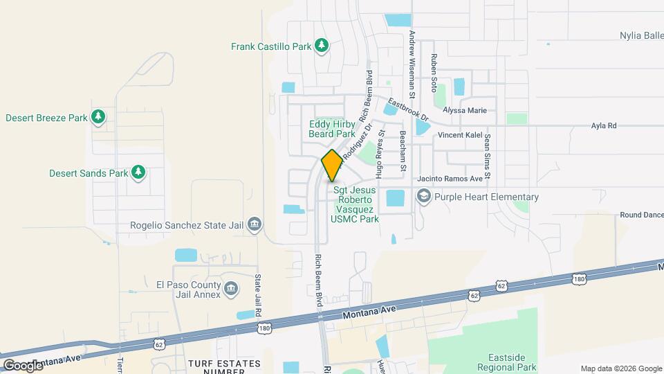 4620 Joseph Rodriguez Dr Map and Location Details