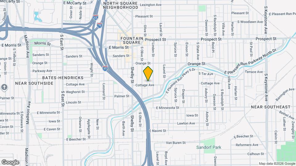 1226 Cottage Ave Map and Location Details