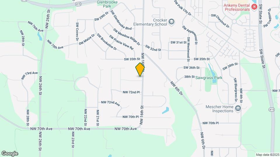7306 NW 16th St Map and Location Details