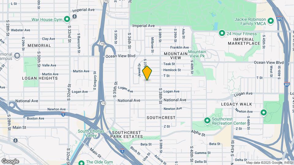 3706 Florence St Map and Location Details