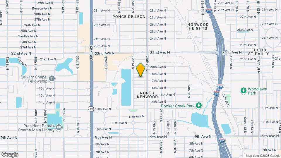 2845 17th Ave N Map and Location Details